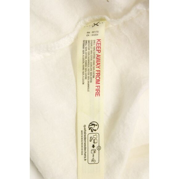 Anthropologie Daily Practice Women's White Eyelet Lace Mini Dress Sz XS P - Picture 10 of 10